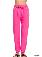 Fleece Sweatpants [Fuchsia]